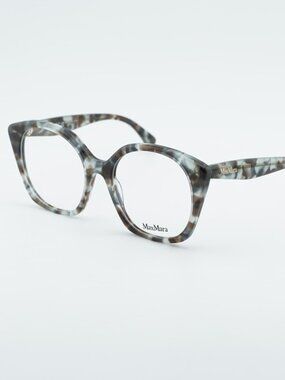 Max Mara MM5082 055 Eyeglasses Havana 53mm Square Frame